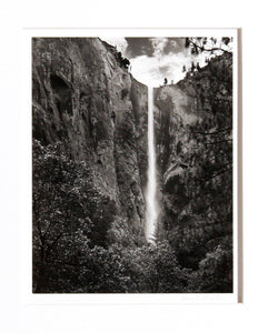 Bridal Veil Falls, Yosemite Black and White | Thomas McCartney,{{product.type}}