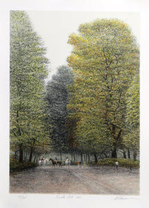 Bridle Path Lithograph | Harold Altman,{{product.type}}