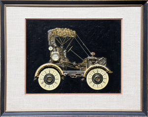 British Car, 1905 Rover Mixed Media | W.R. Hughes,{{product.type}}