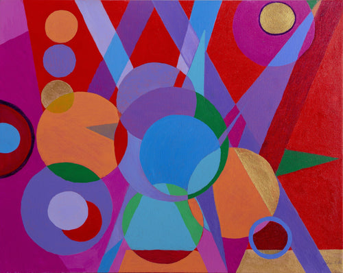 Broadway Lights Acrylic | Sylvia Roth,{{product.type}}