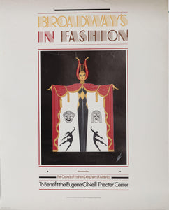 Broadway's in Fashion Poster | Erté,{{product.type}}