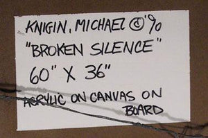 Broken Silence Acrylic | Michael Knigin,{{product.type}}