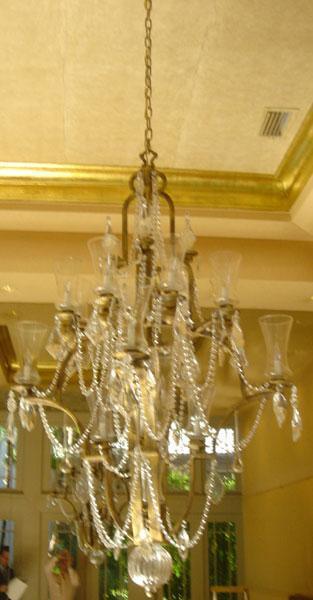 Bronze Crystal Chandelier Lighting | Antiques,{{product.type}}
