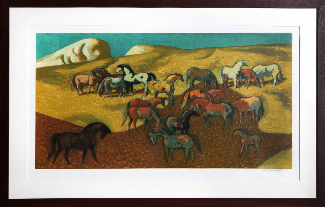 Brood Mare Pasture Lithograph | Millard Owen Sheets,{{product.type}}