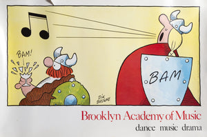 Brooklyn Academy of Music poster | Dik Browne,{{product.type}}