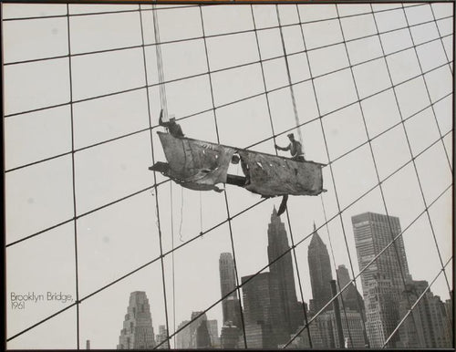 Brooklyn Bridge 1961 Poster | Unknown Artist - Poster,{{product.type}}