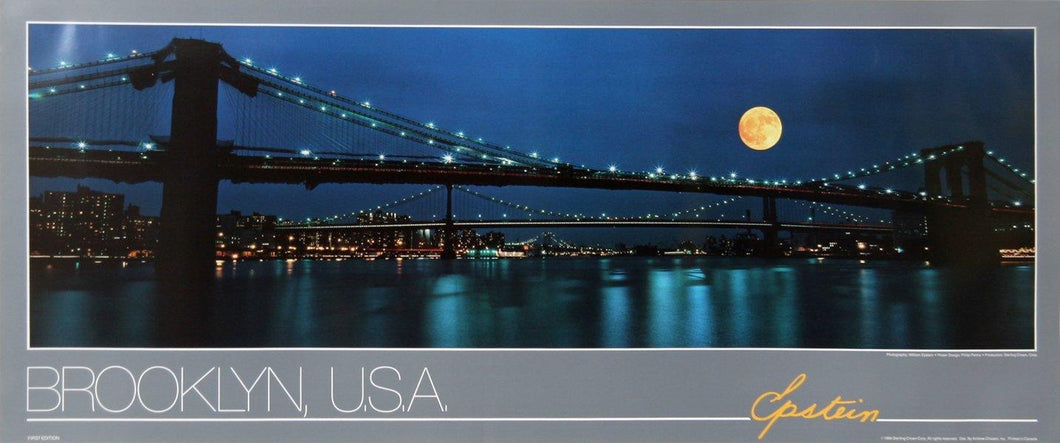 Brooklyn, USA Poster | Unknown Artist - Poster,{{product.type}}