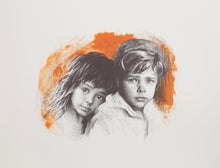 Brother and Sister A Lithograph | Sandu Liberman,{{product.type}}