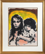 Brother and Sister Lithograph | Sandu Liberman,{{product.type}}