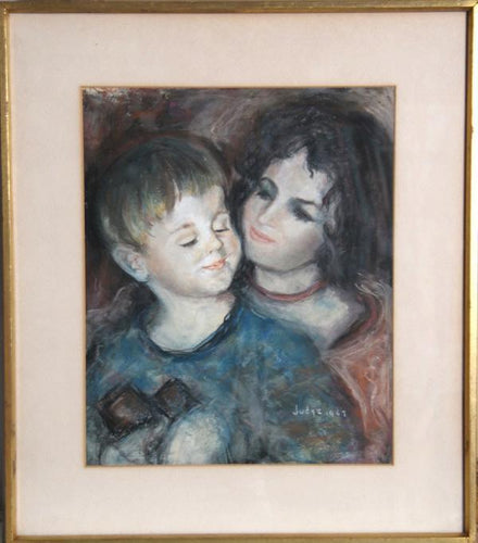 Brother and Sister Pastel | C. Judge,{{product.type}}