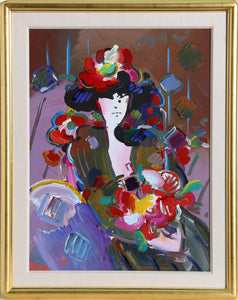 Brown Lady Acrylic | Peter Max,{{product.type}}