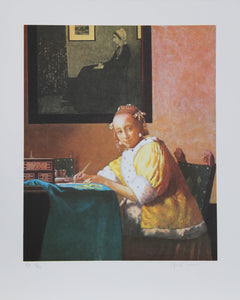 Bruna Sevini and Whistler's Mother Lithograph | George Deem,{{product.type}}