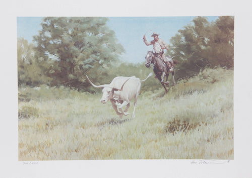 Brush Buster Lithograph | Harvey W. Johnson,{{product.type}}