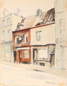 Brussels (P5.28) Watercolor | Eve Nethercott,{{product.type}}