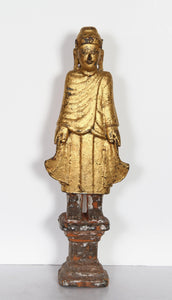 Buddha Goddess Figure Wood | Unknown, Chinese,{{product.type}}