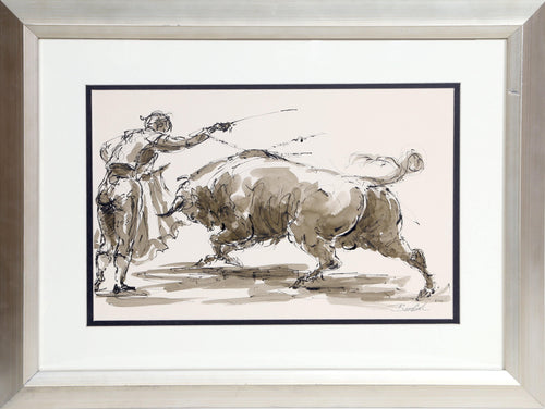Bull Fighter Ink | Charles Burdick,{{product.type}}