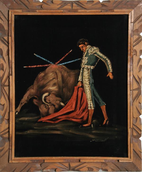 Bullfighter Oil | Unknown Artist,{{product.type}}