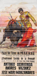 Bullfighter Poster I Poster | Unknown Artist - Poster,{{product.type}}
