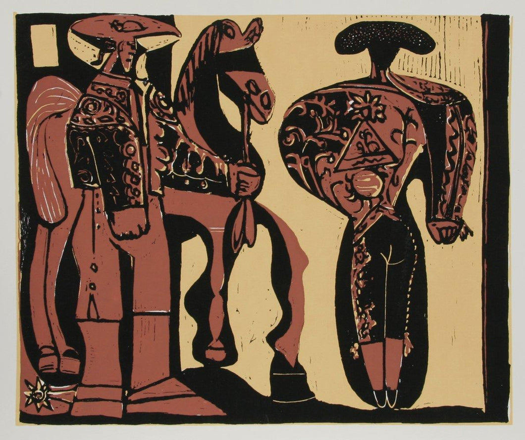 Bullfighter Poster | Pablo Picasso,{{product.type}}