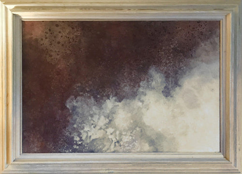 Burgundy Wave Acrylic | Gloria Rosenthal,{{product.type}}