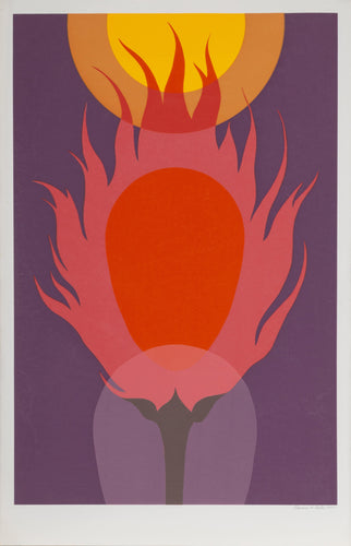 Burning Bush Etching | Clarence Holbrook Carter,{{product.type}}