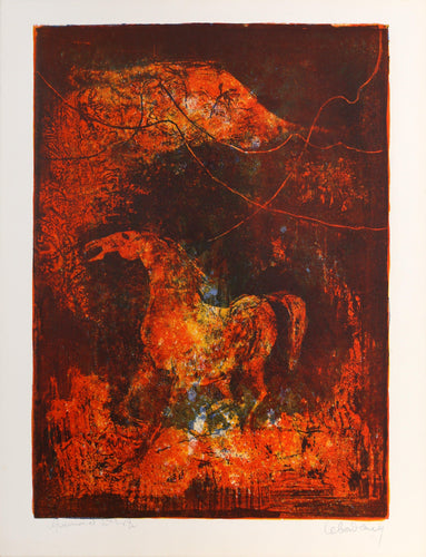 Burning Stallion Lithograph | Lebadang (aka Hoi),{{product.type}}