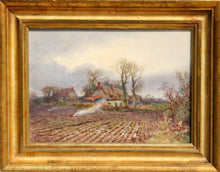 Burning the Weeds Watercolor | Henry Stannard,{{product.type}}