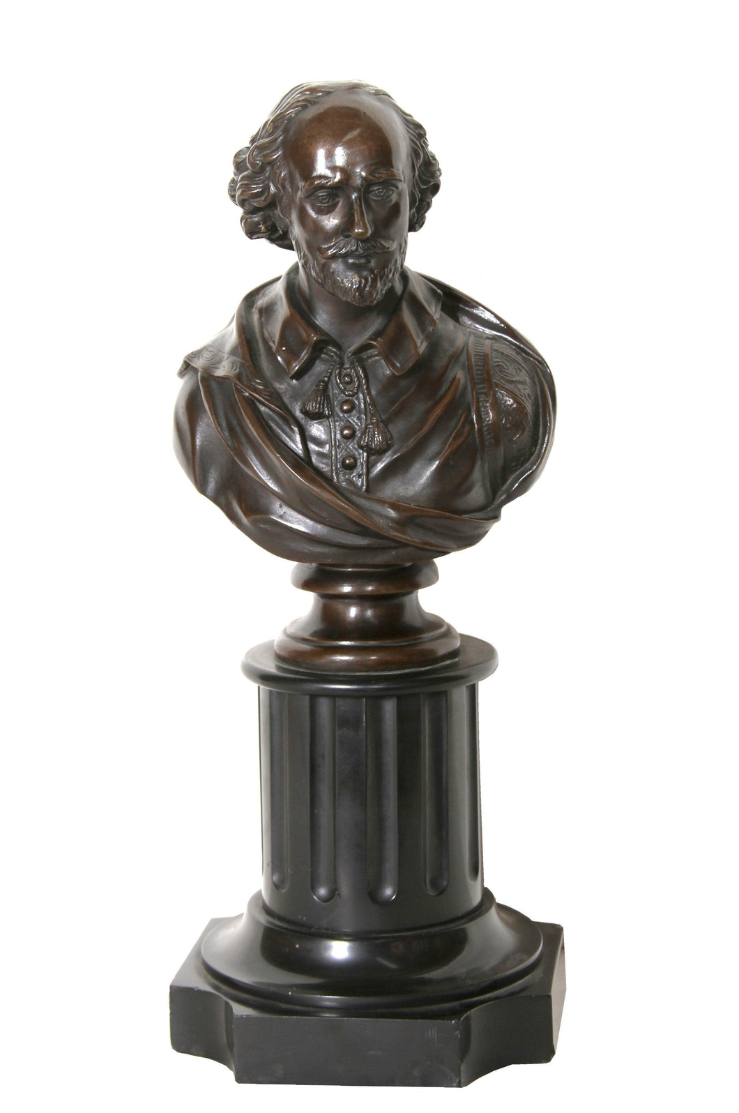 Bust of William Shakespeare Metal | Achille Collas,{{product.type}}