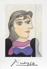 Buste de Femme au Foulard Mauve Lithograph | Pablo Picasso,{{product.type}}