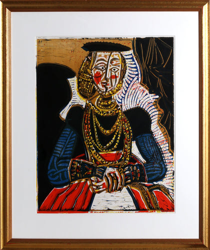 Buste de Femme d'Apres Cranach Poster | Pablo Picasso,{{product.type}}