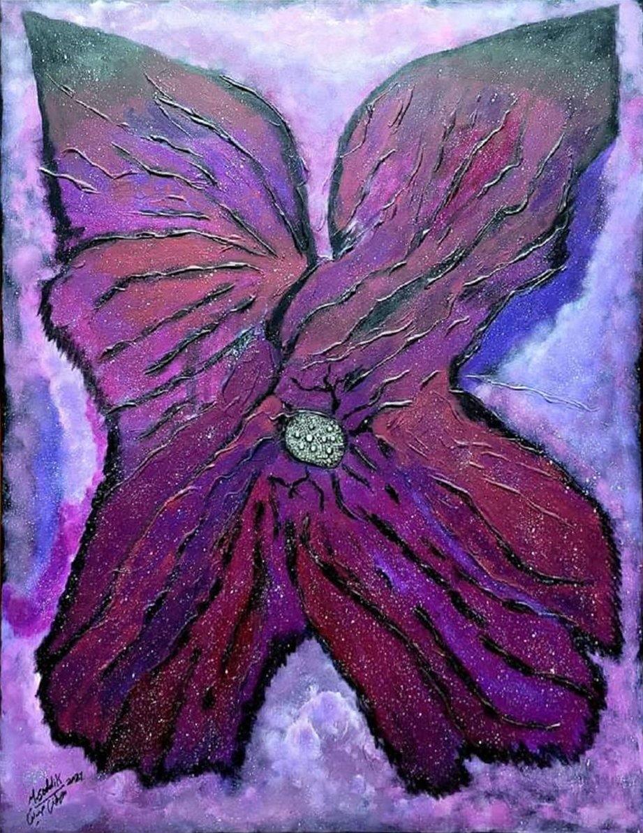 Butterfly Acrylic | Mostafa Seddik,{{product.type}}