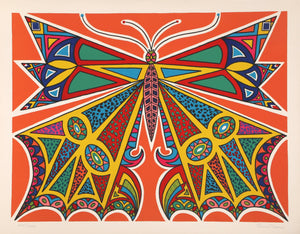 Butterfly Screenprint | Édouard Dermit,{{product.type}}