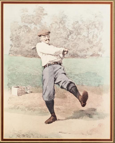 By Sheer Strength Lithograph | A.B. Frost,{{product.type}}