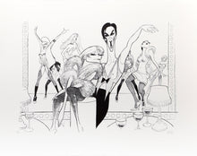 Cabaret at the Kit Kat Club Lithograph | Al Hirschfeld,{{product.type}}