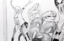 Cabaret at the Kit Kat Club Lithograph | Al Hirschfeld,{{product.type}}
