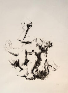 Cain and Abel Lithograph | Jack Levine,{{product.type}}