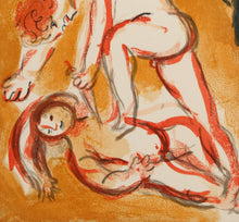 Cain and Abel Lithograph | Marc Chagall,{{product.type}}
