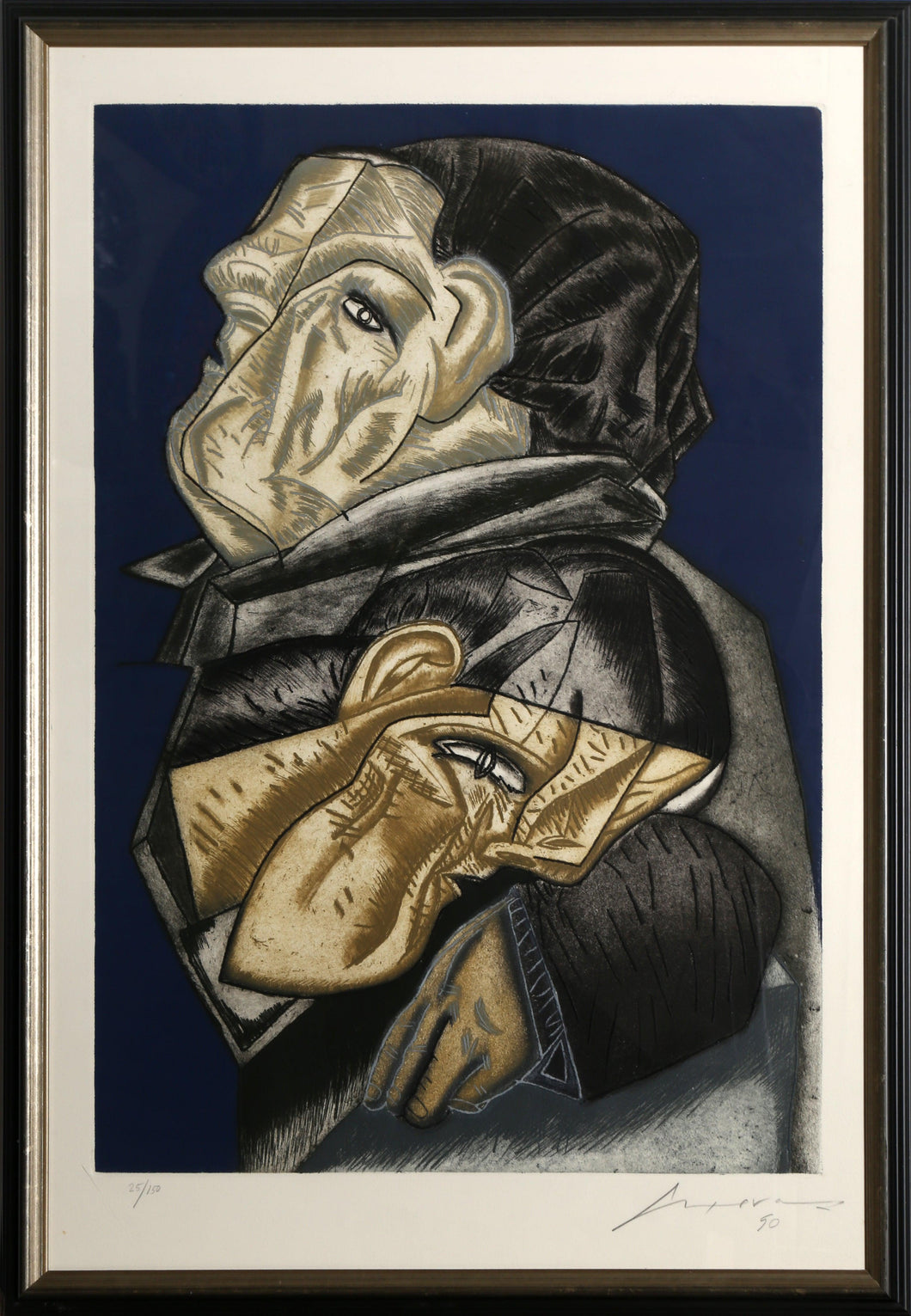 Caja China II Etching | José Luis Cuevas,{{product.type}}