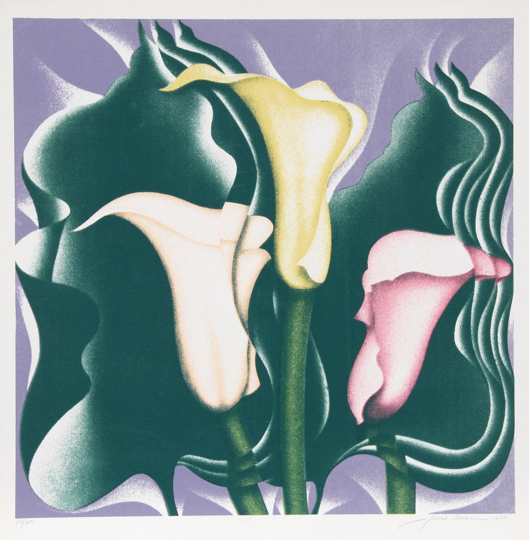 Calla Lily Screenprint | Jack Brusca,{{product.type}}