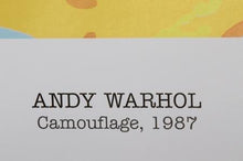 Camouflage Poster | Andy Warhol,{{product.type}}