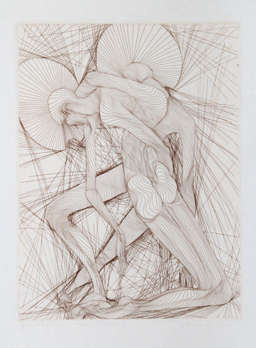 Campagnon des Mauvais Jours Etching | Guillaume Azoulay,{{product.type}}