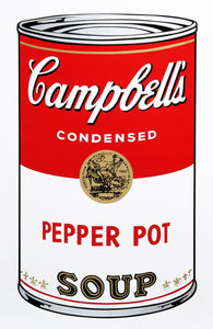 Campbell's Soup Can: Pepper Pot Screenprint | Andy Warhol,{{product.type}}