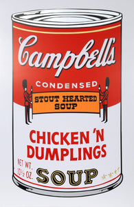 Campbell's Soup II: Chicken 'n' Dumplings Screenprint | Andy Warhol,{{product.type}}