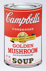 Campbell's Soup II: Golden Mushroom Screenprint | Andy Warhol,{{product.type}}