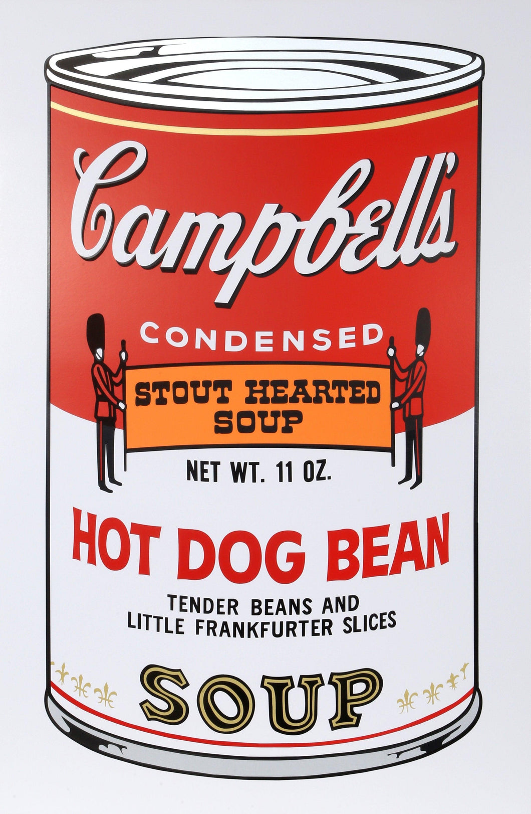 Campbell's Soup II: Hot Dog Bean Screenprint | Andy Warhol,{{product.type}}