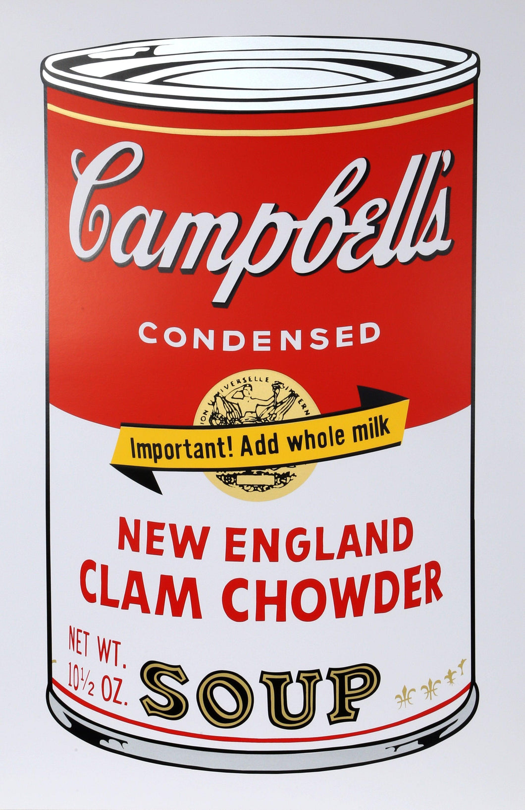 Campbell's Soup II: New England Clam Chowder Screenprint | Andy Warhol,{{product.type}}