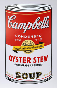 Campbell's Soup II: Oyster Stew Screenprint | Andy Warhol,{{product.type}}