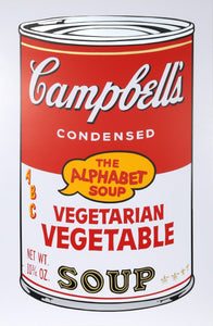 Campbell's Soup II: Vegetarian Vegetable Screenprint | Andy Warhol,{{product.type}}
