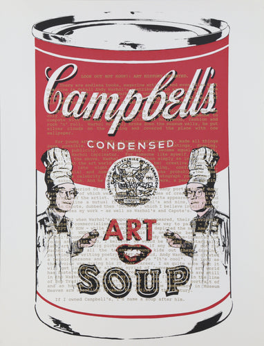 Campbell's Soup with Text Screenprint | Michael McKenzie,{{product.type}}