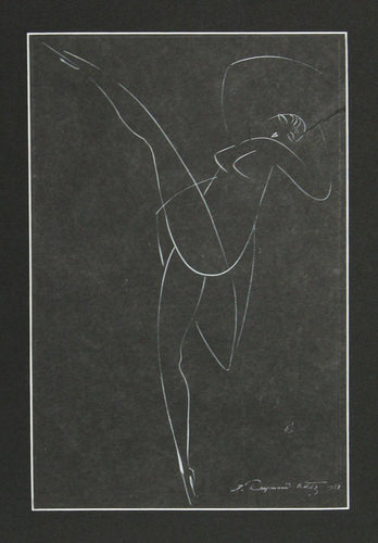 Can Can Dancer Ink | Alexander Raymond Katz,{{product.type}}